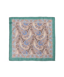 JOHN COMFORT（ジョンコンフォート）の「【別注】JOHN COMFORT / シルク ペイズリー柄 チーフ（ハンカチ/ハンドタオル）」