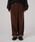 ONCILY�i�I���V�F���[�j�́uTUCK WIDE GURKHA CORDUROY PANTS  / �^�b�N���C�h�O���J�R�[�f�����C�p���c�i���̑��p���c�j�v�b�_�[�N�u���E��