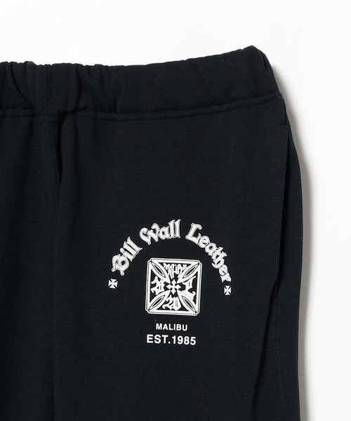 BILL WALL LEATHER(ビルウォールレザー)の「【別注】Swet Jogger Pants Black(スウェットパンツ・レディース・ブラック・LARGE/MEDIUM/SMALL/X-LARGE)」の7枚目の写真
