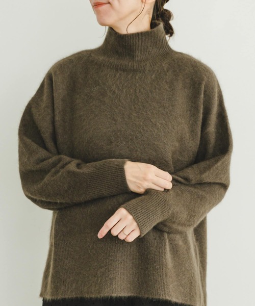 【セール】ラクーンハイネックビッグニット（ニット/セーター）｜ITEMS URBANRESEARCH（アイテムズ アーバンリサーチ）