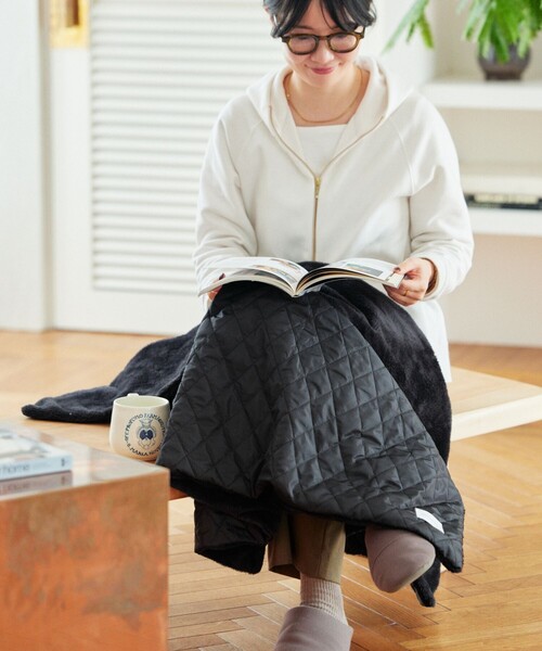 FREAK'S STORE(フリークスストア)の「QUILTING BLANKET BOA キルティング ブランケット ボア(ブランケット・メンズ・オリーブ/ブラック・ONE SIZE)」の14枚目の写真