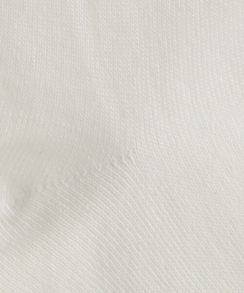 green label relaxing（グリーンレーベルリラクシング）の「リボン ハイソックス / 靴下 / キッズ  17cm-19cm（ソックス/靴下・キッズ・ホワイト・17-19cm）」の2枚目の写真