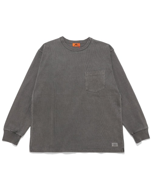 KRIFF MAYER（クリフメイヤー）の「ヘビーOZピグメントロンT（Tシャツ/カットソー・メンズ・オフホワイト/ネイビー/グリーン/ベージュ/サックスブルー/ピンク/イエロー/チャコール・LARGE/MEDIUM/X-LARGE）」の12枚目の写真