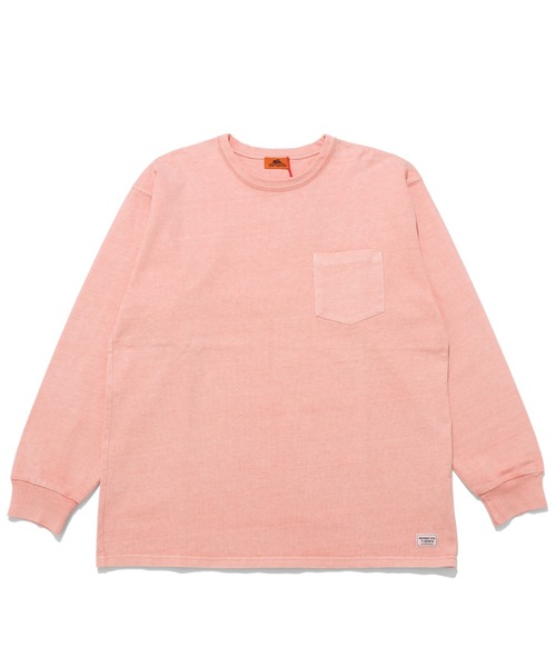 KRIFF MAYER（クリフメイヤー）の「ヘビーOZピグメントロンT（Tシャツ/カットソー・メンズ・オフホワイト/ネイビー/グリーン/ベージュ/サックスブルー/ピンク/イエロー/チャコール・LARGE/MEDIUM/X-LARGE）」の10枚目の写真