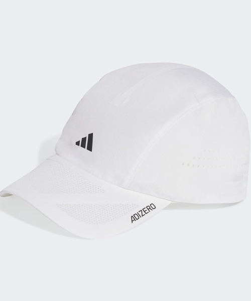 adidas（アディダス）の「ランニング × adizero 軽量 クライマクールキャップ / アディダス adidas（キャップ・メンズ・ブラック/ホワイト/イエロー/ホワイト系その他/ホワイト系その他2/パープル・MEDIUM/LARGE/X-LARGE）」の3枚目の写真