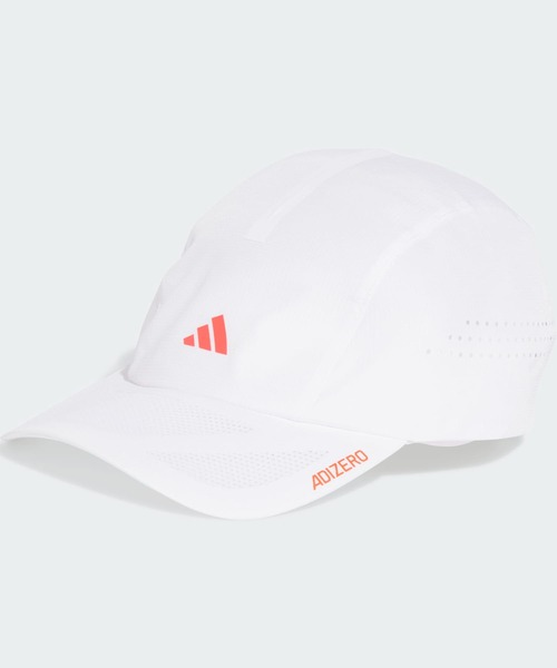 adidas（アディダス）の「ランニング × adizero 軽量 クライマクールキャップ / アディダス adidas（キャップ・メンズ・ブラック/ホワイト/イエロー/ホワイト系その他/ホワイト系その他2/パープル・MEDIUM/LARGE/X-LARGE）」の2枚目の写真