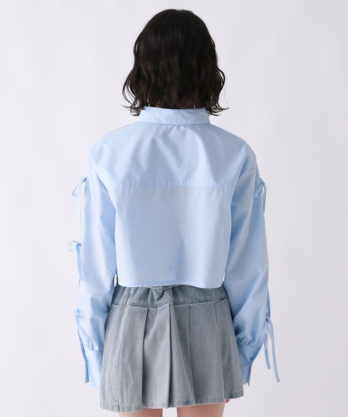 repipi armario（レピピ アルマリオ）の「ジュエルリボンシャツ（シャツ/ブラウス・キッズ・ブルー系その他/ブルー/ホワイト・LARGE/MEDIUM/SMALL）」の18枚目の写真