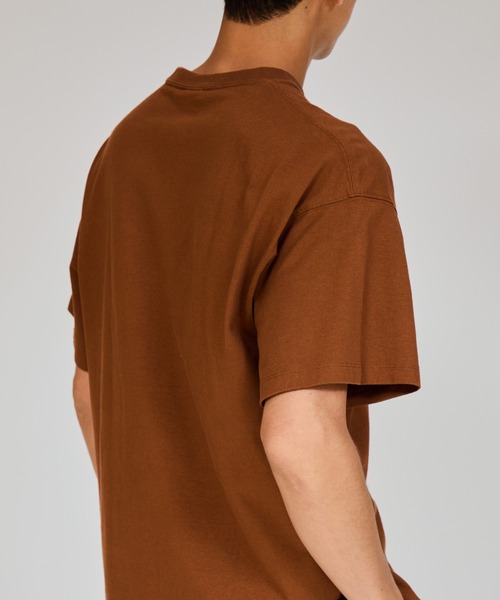 Champion(チャンピオン)の「【Champion/チャンピオン】メンズ メンズカジュアル ショートスリーブTシャツ(Tシャツ/カットソー・メンズ・ホワイト/ネイビー/ブラウン系/グレー・MEDIUM/X-LARGE/LARGE)」の7枚目の写真