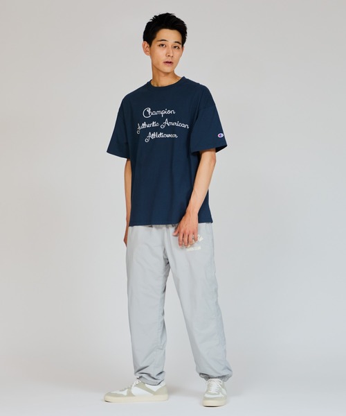 Champion(チャンピオン)の「【Champion/チャンピオン】メンズ メンズカジュアル ショートスリーブTシャツ(Tシャツ/カットソー・メンズ・ホワイト/ネイビー/ブラウン系/グレー・MEDIUM/X-LARGE/LARGE)」の14枚目の写真
