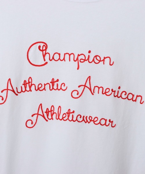 Champion(チャンピオン)の「【Champion/チャンピオン】メンズ メンズカジュアル ショートスリーブTシャツ(Tシャツ/カットソー・メンズ・ホワイト/ネイビー/ブラウン系/グレー・MEDIUM/X-LARGE/LARGE)」の17枚目の写真