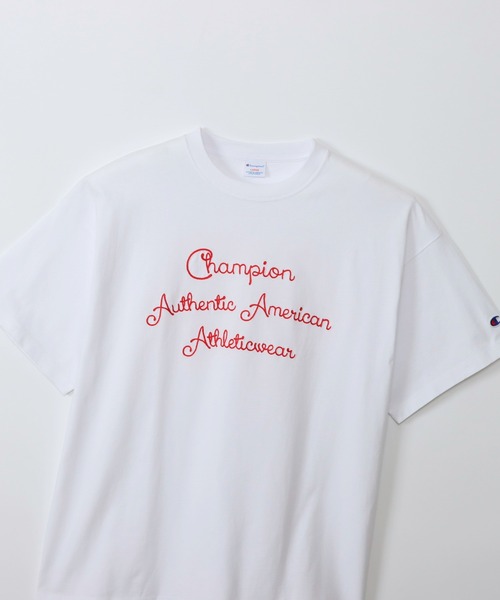 Champion(チャンピオン)の「【Champion/チャンピオン】メンズ メンズカジュアル ショートスリーブTシャツ(Tシャツ/カットソー・メンズ・ホワイト/ネイビー/ブラウン系/グレー・MEDIUM/X-LARGE/LARGE)」の18枚目の写真