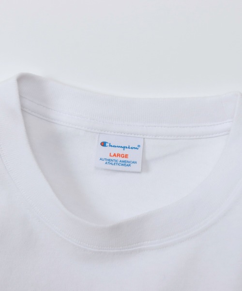 Champion(チャンピオン)の「【Champion/チャンピオン】メンズ メンズカジュアル ショートスリーブTシャツ(Tシャツ/カットソー・メンズ・ホワイト/ネイビー/ブラウン系/グレー・MEDIUM/X-LARGE/LARGE)」の19枚目の写真