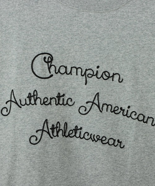 Champion(チャンピオン)の「【Champion/チャンピオン】メンズ メンズカジュアル ショートスリーブTシャツ(Tシャツ/カットソー・メンズ・ホワイト/ネイビー/ブラウン系/グレー・MEDIUM/X-LARGE/LARGE)」の20枚目の写真