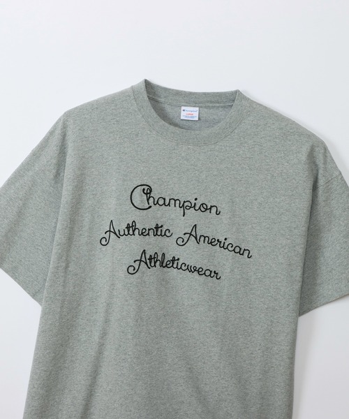 Champion(チャンピオン)の「【Champion/チャンピオン】メンズ メンズカジュアル ショートスリーブTシャツ(Tシャツ/カットソー・メンズ・ホワイト/ネイビー/ブラウン系/グレー・MEDIUM/X-LARGE/LARGE)」の21枚目の写真