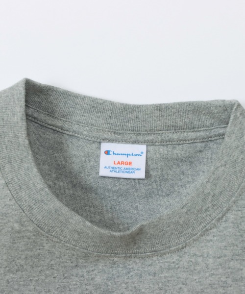 Champion(チャンピオン)の「【Champion/チャンピオン】メンズ メンズカジュアル ショートスリーブTシャツ(Tシャツ/カットソー・メンズ・ホワイト/ネイビー/ブラウン系/グレー・MEDIUM/X-LARGE/LARGE)」の22枚目の写真
