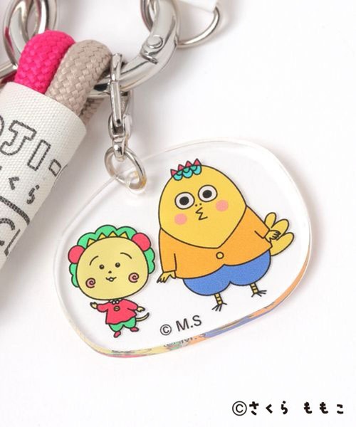 studio CLIP(スタディオクリップ)の「スマホハンドストラップ〈COJI‐COJIコラボ〉(スマホグッズ・レディース・グリーン/ピンク/ブルー・FREE)」の8枚目の写真