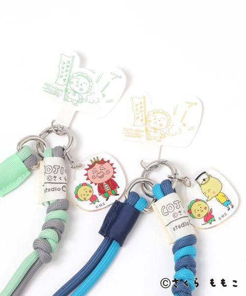 studio CLIP(スタディオクリップ)の「スマホハンドストラップ〈COJI‐COJIコラボ〉(スマホグッズ・レディース・グリーン/ピンク/ブルー・FREE)」の11枚目の写真