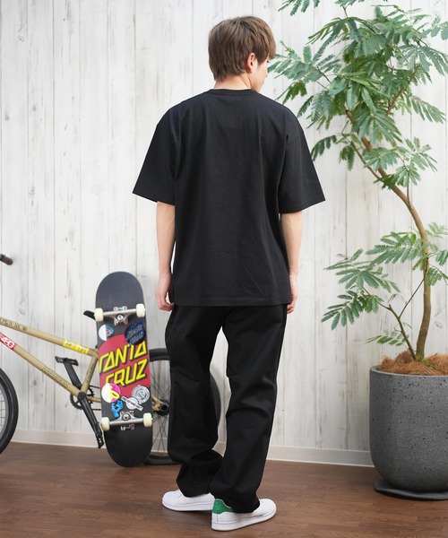 FORGET NEVER（フォーゲットネバー）の「【ムラサキスポーツ限定】FORGET NEVER/フォーゲットネバー 半袖Tシャツ 刺繍 252OO1ST557FN（Tシャツ/カットソー・メンズ・ホワイト/ブラック・XL/L/M）」の21枚目の写真