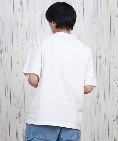 FORGET NEVER（フォーゲットネバー）の「【ムラサキスポーツ限定】FORGET NEVER/フォーゲットネバー 半袖Tシャツ 刺繍 252OO1ST557FN（Tシャツ/カットソー・メンズ・ホワイト/ブラック・XL/L/M）」の5枚目の写真