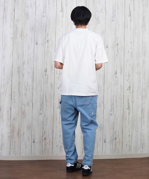 FORGET NEVER（フォーゲットネバー）の「【ムラサキスポーツ限定】FORGET NEVER/フォーゲットネバー 半袖Tシャツ 刺繍 252OO1ST557FN（Tシャツ/カットソー・メンズ・ホワイト/ブラック・XL/L/M）」の9枚目の写真