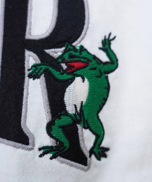 FORGET NEVER（フォーゲットネバー）の「【ムラサキスポーツ限定】FORGET NEVER/フォーゲットネバー 半袖Tシャツ 刺繍 252OO1ST557FN（Tシャツ/カットソー・メンズ・ホワイト/ブラック・XL/L/M）」の14枚目の写真