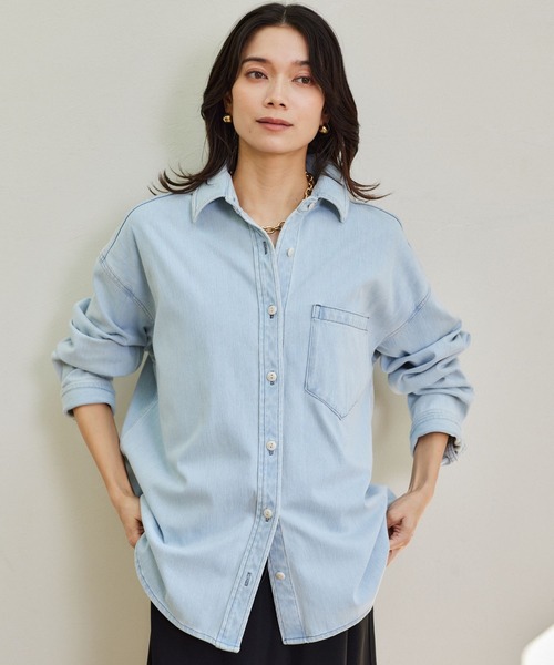 BARNYARDSTORM / カットデニムシャツジャケット（シャツ/ブラウス