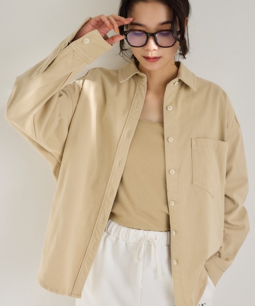 BARNYARDSTORM / カットデニムシャツジャケット（シャツ/ブラウス