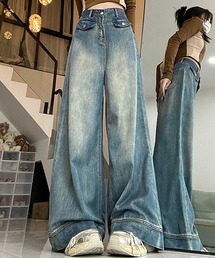 SPIGA（スピーガ）の「ﾜｲﾄﾞﾃﾞﾆﾑP（デニムパンツ）」