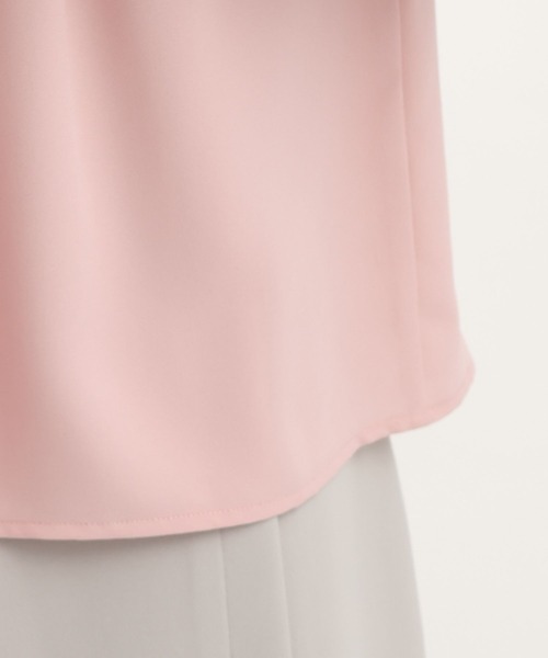 Andemiu(アンデミュウ)の「前後2WAYボウタイブラウス308246(シャツ/ブラウス・レディース・ネイビー/グレー/オフホワイト/ピンク/ブルー/グリーン・FREE)」の16枚目の写真