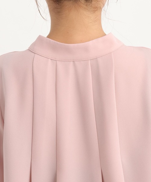 Andemiu(アンデミュウ)の「前後2WAYボウタイブラウス308246(シャツ/ブラウス・レディース・ネイビー/グレー/オフホワイト/ピンク/ブルー/グリーン・FREE)」の13枚目の写真