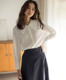 組曲 | ショールカラー ブラウス(シャツ/ブラウス)