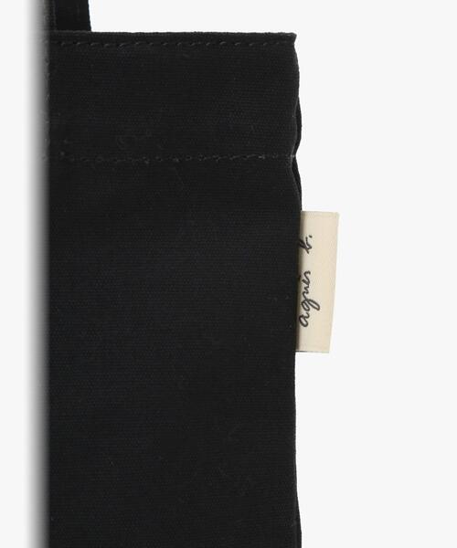 agnes b.（アニエスベー）の「ロゴ ハンドバッグ YAS18－02（ハンドバッグ・レディース・ブラック・FREE）」の5枚目の写真