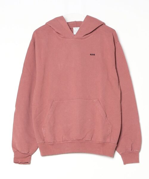fridge（フリッジ）の「【MINE】マイン GARMENT DYE HOODIE 9oz（Tシャツ/カットソー・メンズ・ブラック/ピンク・3/5/4/1/2）」の2枚目の写真
