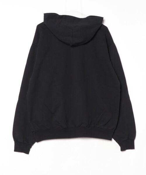fridge（フリッジ）の「【MINE】マイン GARMENT DYE HOODIE 9oz（Tシャツ/カットソー・メンズ・ブラック/ピンク・3/5/4/1/2）」の3枚目の写真