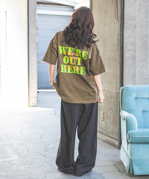 PBLIM(ページボーイリム)の「《UNISEX》エンブロイダリーロゴTシャツ(Tシャツ/カットソー・レディース・オフホワイト/ダークブラウン/ブラック/ブルー/ピンク・MEDIUM/LARGE)」の13枚目の写真