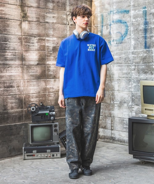 PBLIM(ページボーイリム)の「《UNISEX》エンブロイダリーロゴTシャツ(Tシャツ/カットソー・レディース・オフホワイト/ダークブラウン/ブラック/ブルー/ピンク・MEDIUM/LARGE)」の14枚目の写真