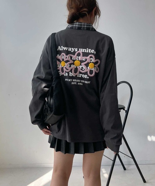 セール】○アソートモチーフロンT（Tシャツ/カットソー）｜AS KNOW AS