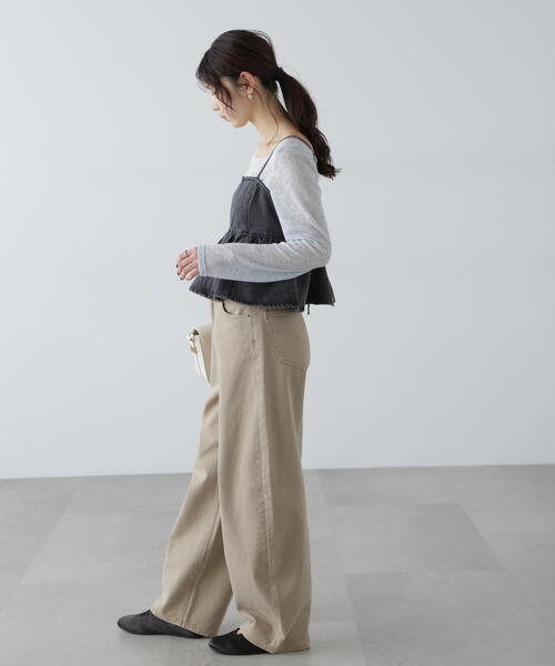 FREE'S MART（フリーズマート）の「◆ペプラムギャザーデニムビスチェ（その他トップス・レディース・ブルー系その他5/ブラック系その他/ブルー系その他・FREE）」の14枚目の写真