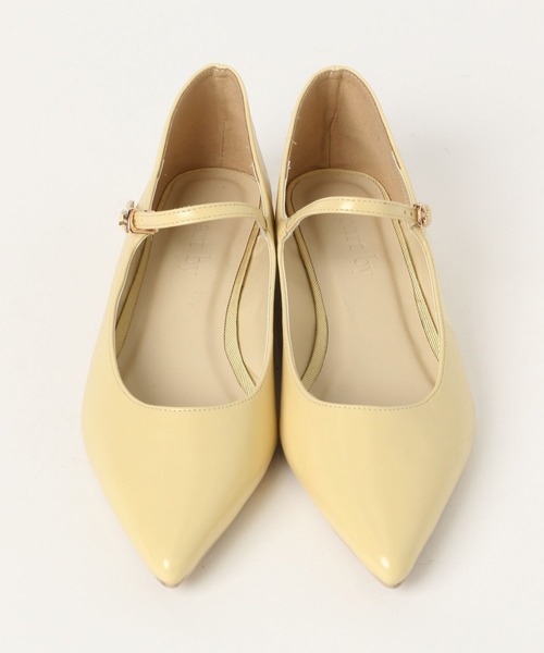 A part by（アパートバイ）の「メリージェーン（その他シューズ・レディース・ブラック/ライトイエロー・LARGE/MEDIUM）」の3枚目の写真