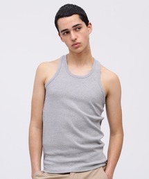 《DAILY/デイリー》RIB TANK TOP BACK CROSS / デイリーウェア リブ タンクトップ バッククロス / AVIREX / アヴィレックス