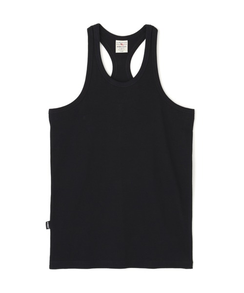 DAILY/デイリー》RIB TANK TOP BACK CROSS / デイリーウェア リブ