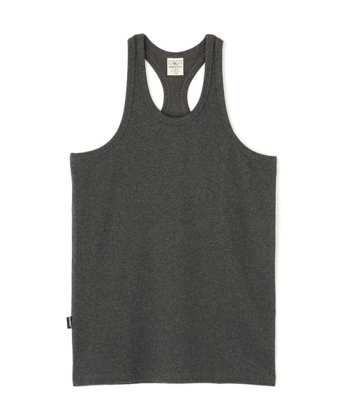 DAILY/デイリー》RIB TANK TOP BACK CROSS / デイリーウェア リブ