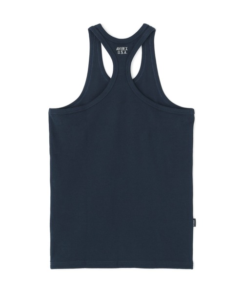 DAILY/デイリー》RIB TANK TOP BACK CROSS / デイリーウェア リブ