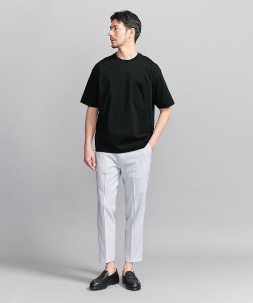 BEAUTY&YOUTH UNITED ARROWS（ビューティーアンドユースユナイテッドアローズ）の「【WEB限定 WARDROBE SMART】1ポケット 樽型 Tシャツ（Tシャツ/カットソー・メンズ・ブラック/ベージュ/ホワイト・S/M/L/XL）」の17枚目の写真