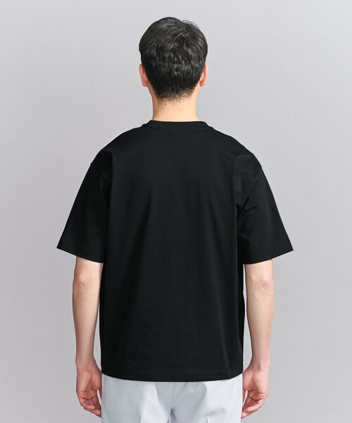 BEAUTY&YOUTH UNITED ARROWS（ビューティーアンドユースユナイテッドアローズ）の「【WEB限定 WARDROBE SMART】1ポケット 樽型 Tシャツ（Tシャツ/カットソー・メンズ・ブラック/ベージュ/ホワイト・S/M/L/XL）」の8枚目の写真