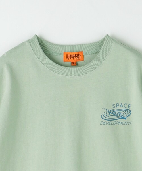 【UNIVERSAL OVERALL】別注ショートスリーブTシャツ セール】【別注】＜UNIVERSAL OVERALL＞プリント ショート