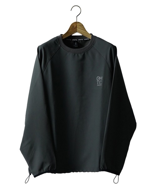 THE MILES（ザ マイルズ）の「GYMTEC 4WAYストレッチワークアウト長袖ピステ（Tシャツ/カットソー・メンズ・ブラック/ベージュ/ネイビー/グレー・MEDIUM/LARGE/X-LARGE）」の3枚目の写真