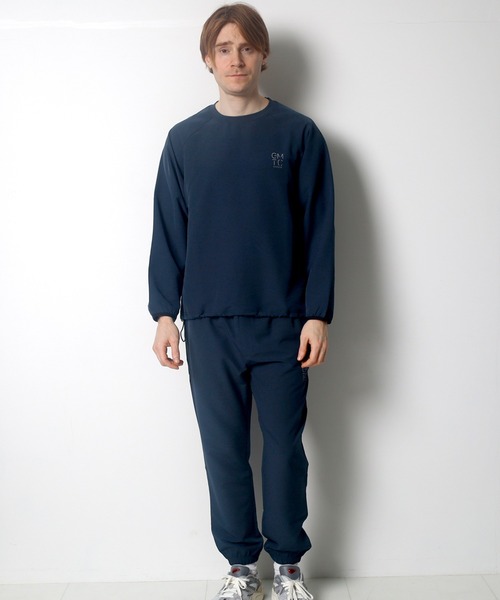 THE MILES（ザ マイルズ）の「GYMTEC 4WAYストレッチワークアウト長袖ピステ（Tシャツ/カットソー・メンズ・ブラック/ベージュ/ネイビー/グレー・MEDIUM/LARGE/X-LARGE）」の6枚目の写真