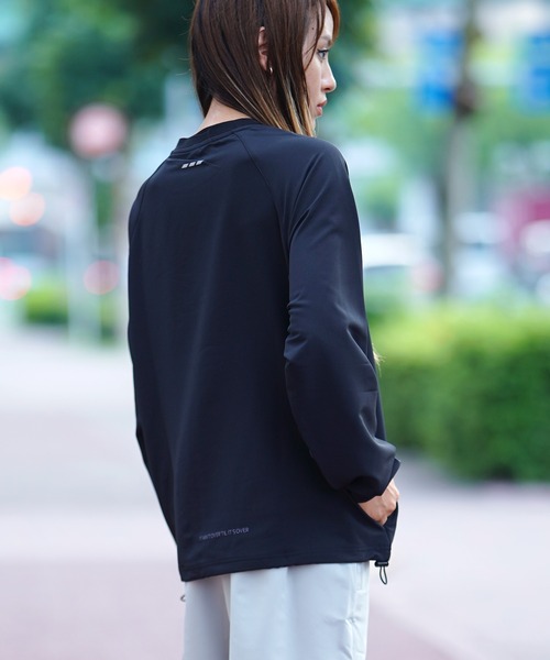 THE MILES（ザ マイルズ）の「GYMTEC 4WAYストレッチワークアウト長袖ピステ（Tシャツ/カットソー・メンズ・ブラック/ベージュ/ネイビー/グレー・MEDIUM/LARGE/X-LARGE）」の19枚目の写真