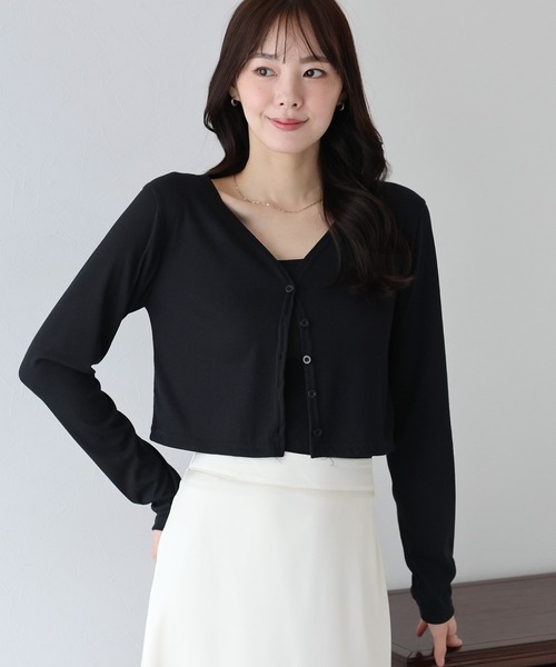 BLUEEAST(ブルーイースト)の「キャミソール&カーデアンサンブル(アンサンブル・レディース・ホワイト/ピンク/ブラック・MEDIUM)」の22枚目の写真